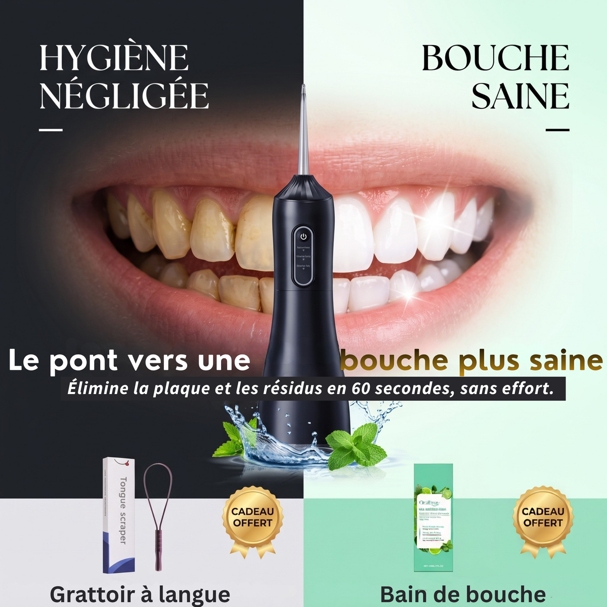 hydro-Propulseur Dentaire Pro™ Jet Dentaire Portable. Tiktok